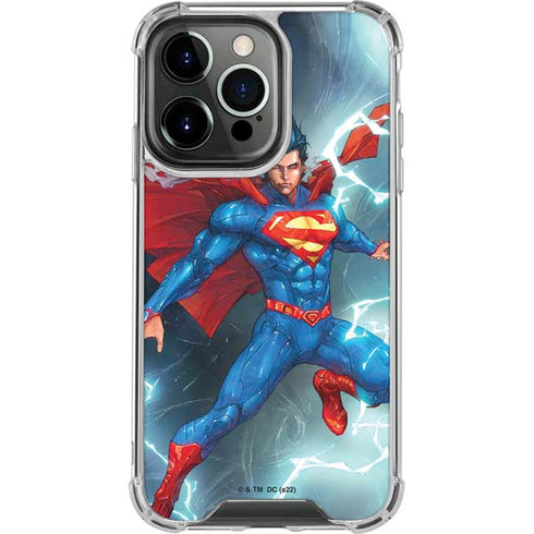 DC Comics Superman Secret and Lies #2 Cover New 52 iPhone 14 Pro Clear Case